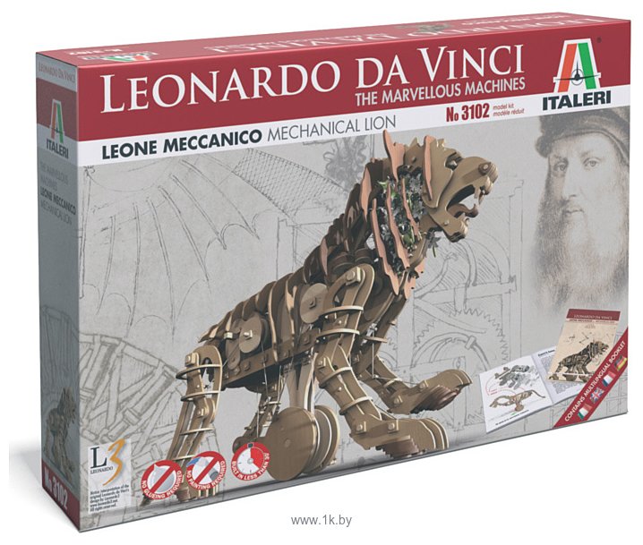 Фотографии Italeri 3102 Leonardo Da Vinci: Mechanical Lion