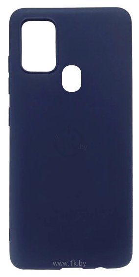 Фотографии Case Matte для Samsung Galaxy A21s (синий)