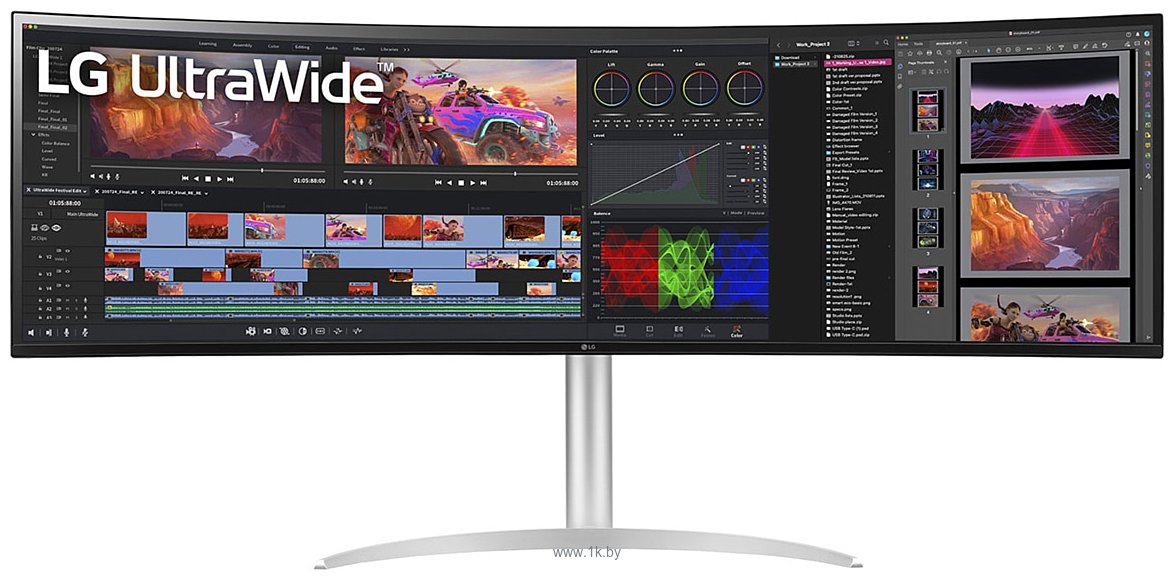 Фотографии LG UltraWide 49WQ95C-W