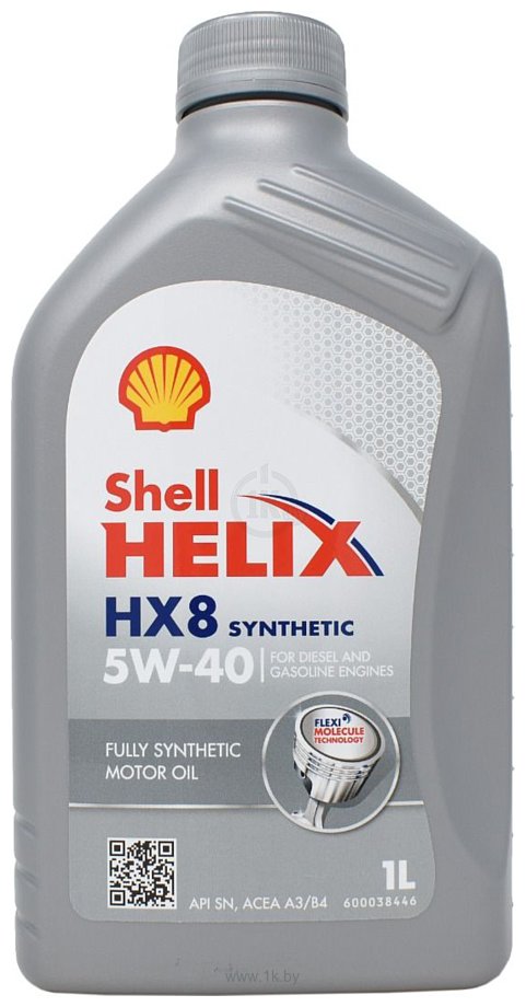 Фотографии Shell Flexi Molecule Technology HX8 5W-40 SN 1L