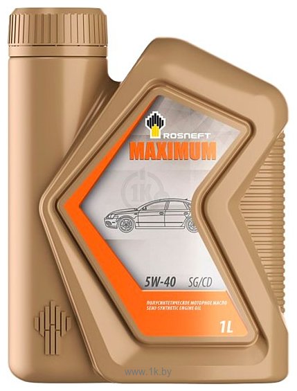 Фотографии Роснефть Maximum 5W-40 SG/CD 1л