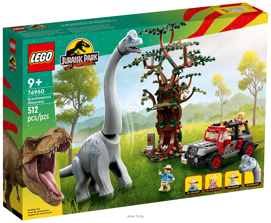 Фотографии LEGO Jurassic World 76960 Встреча с Брахиозавром