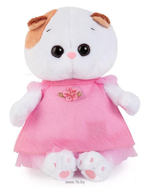 Фотографии Basik & Co Кошечка Ли-Ли Baby в розовом платье (20 см)