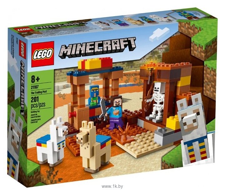 Фотографии LEGO Minecraft 21167 Торговый пост