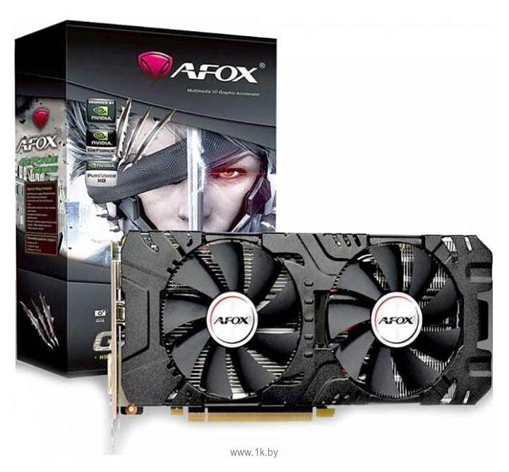 Фотографии AFOX GeForce GTX 1660 6144Mb ATX Dual fan (AF1660-6144D5H2)