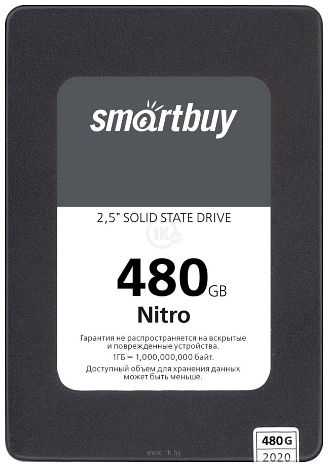 Фотографии Smart Buy Nitro 480GB SBSSD-480GQ-MX902-25S3