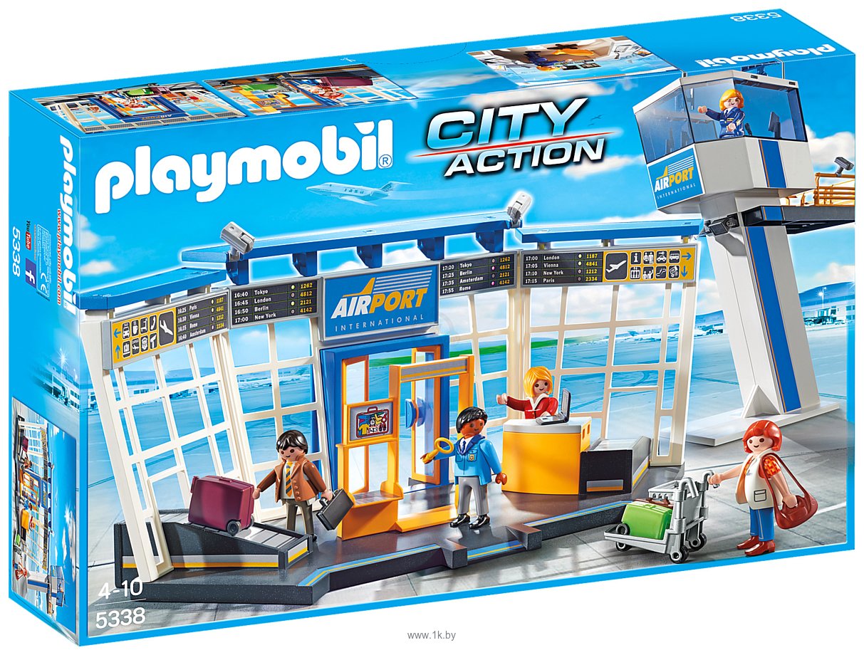 Фотографии Playmobil PM5338 Аэропорт с диспетчерской вышкой