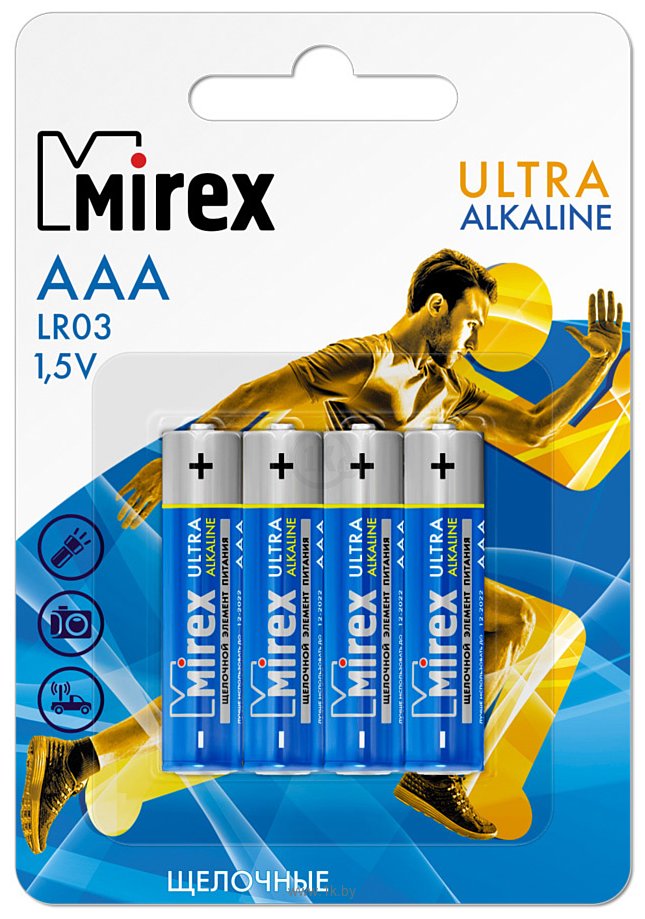 Фотографии Mirex Ultra Alkaline AAA 4 шт. (LR03-E4)