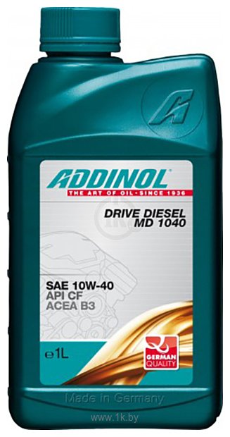 Фотографии Addinol Drive Diesel MD 1040 10W-40 1л