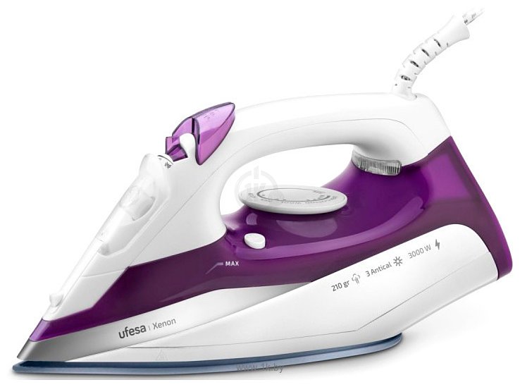 Фотографии Ufesa Steam iron Xenon (белый/сиреневый)