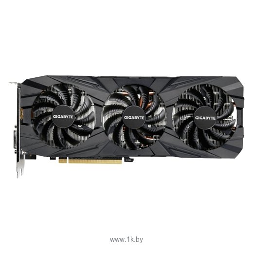 Фотографии GIGABYTE GeForce GTX 1080 Ti 1544Mhz PCI-E 3.0 11264Mb 11010Mhz 352 bit DVI HDMI HDCP Gaming OC Black