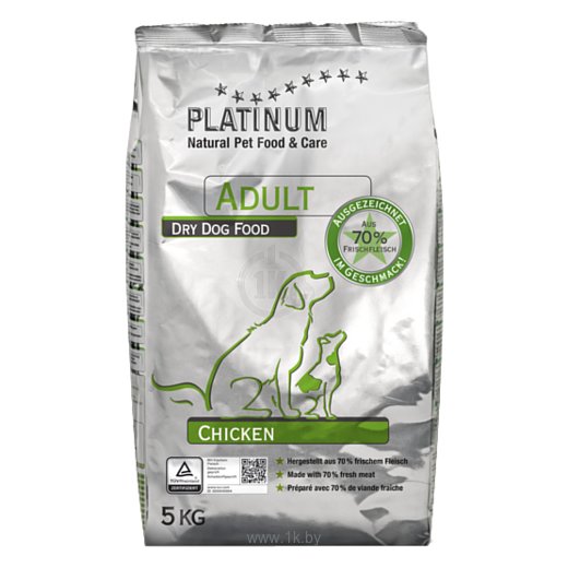 Фотографии PLATINUM (1.5 кг) Adult Dog Chicken