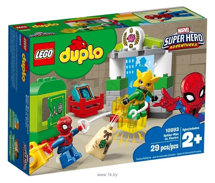 Фотографии LEGO Duplo 10893 Супергерои: Человек-паук против Электро