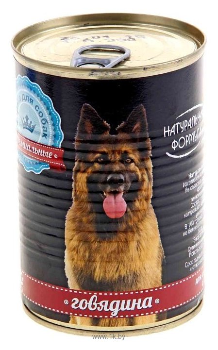 Фотографии Натуральная Формула Консервы для собак Говядина (0.41 кг) 1 шт.