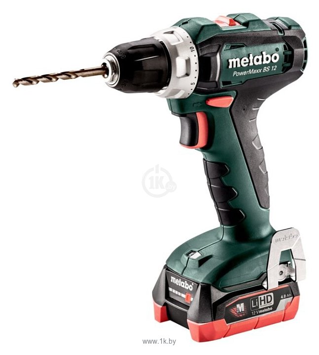 Фотографии Metabo PowerMaxx BS 12 4.0Ач х2 LiHD кейс