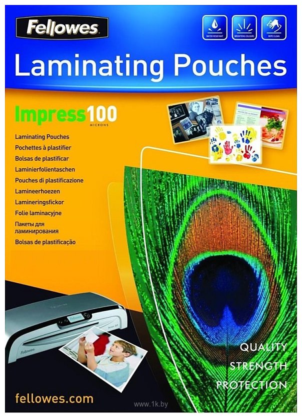 Фотографии Fellowes Laminating Pouch А3, 100 мкм, 100 л