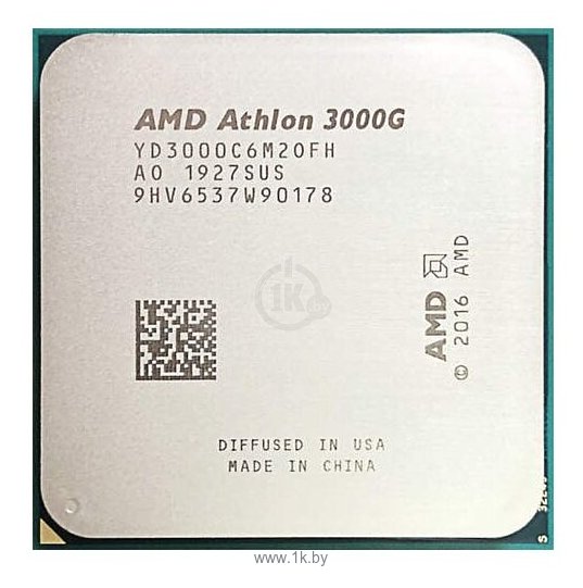 Фотографии AMD Athlon 3000G (AM4, L3 4096Kb)