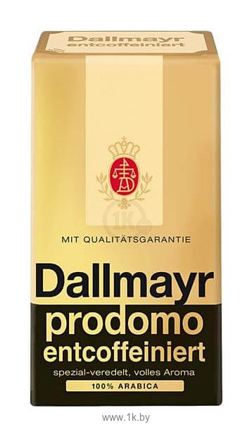 Фотографии Dallmayr Prodomo Entcoffeiniert в зернах 500 г