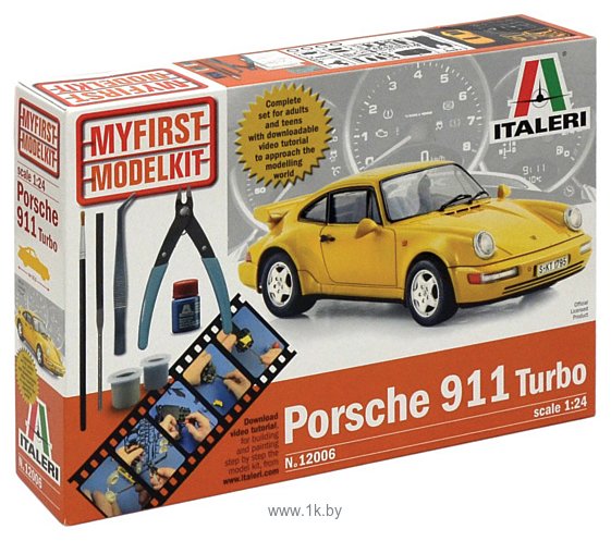 Фотографии Italeri 12006 Porsche 911 Turbo My First Model Kit