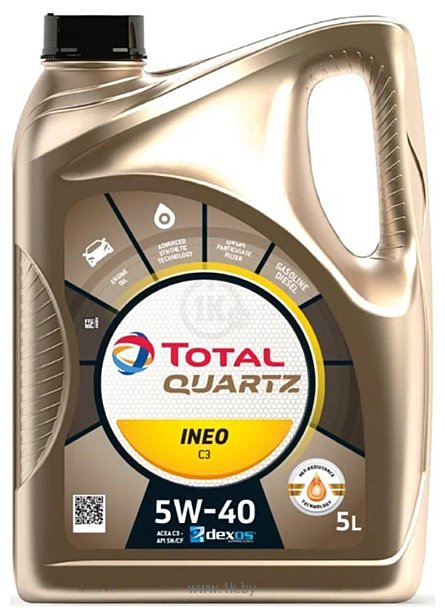 Фотографии Total Quartz Ineo C3 5W-40 5л