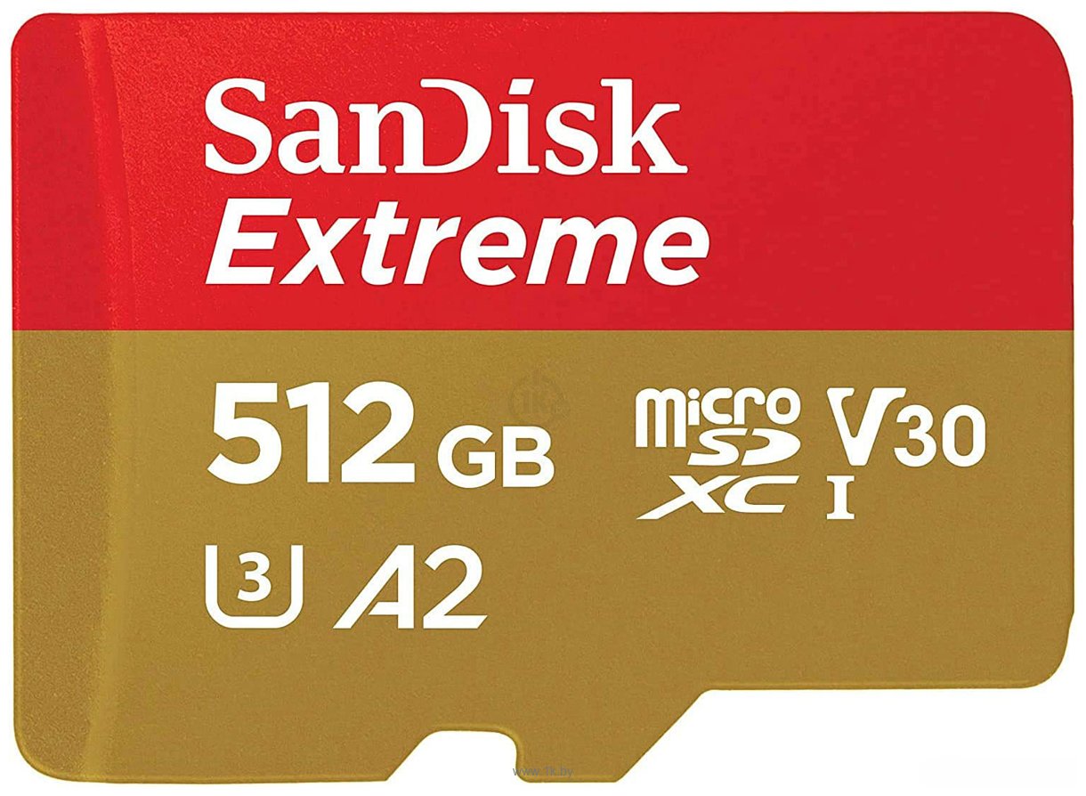 Фотографии SanDisk Extreme microSDXC SDSQXAV-512G-GN6MN 512GB