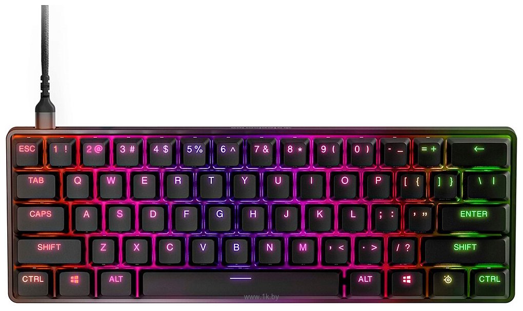 Фотографии SteelSeries Apex 9 Mini нет кириллицы