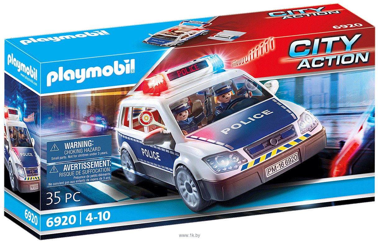 Фотографии Playmobil PM6920 Отрядная машина с подсветкой и звуком