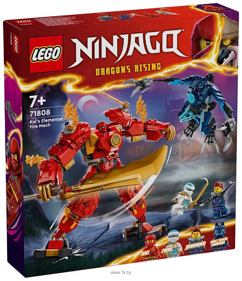 Фотографии LEGO Ninjago 71808 Стихийный огненный робот Кая