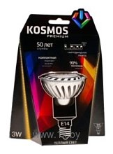 Фотографии Kosmos Premium LED JDR 3W 3000K E14