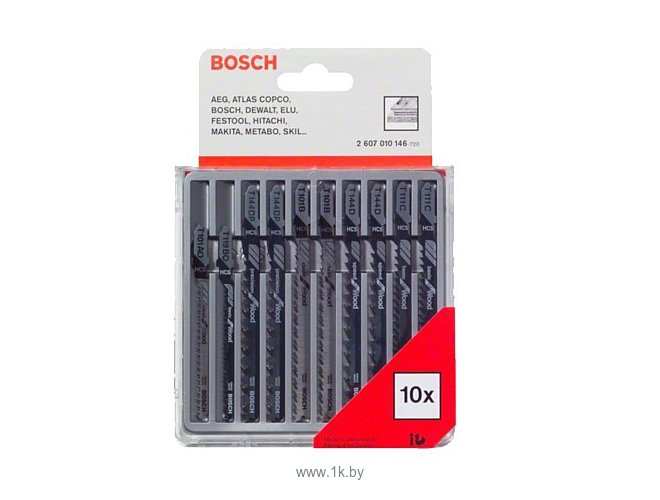 Фотографии Bosch 2607010146 10 предметов