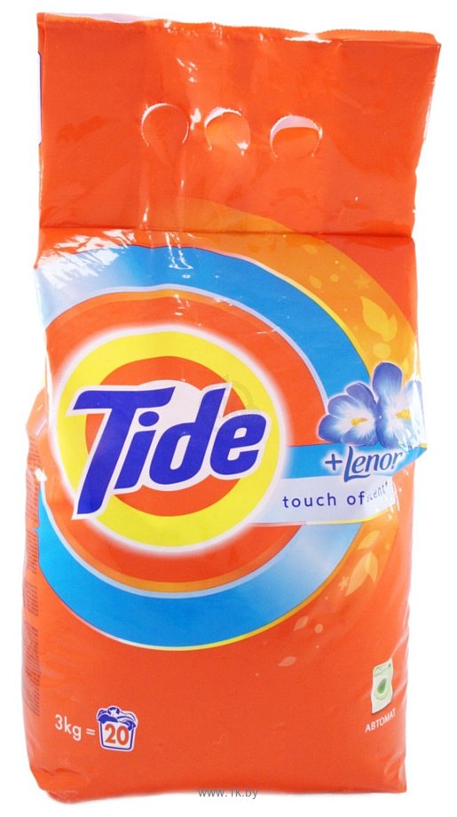 Фотографии Tide Lenor Touch of Scent (3 кг)