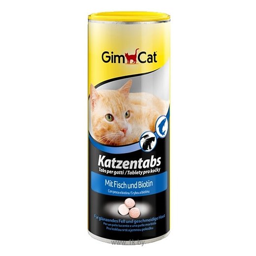 Фотографии GimCat Katzentabs с рыбой