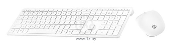 Фотографии HP 4CF00AA Wireless Keyboard and Mouse 800 White USB