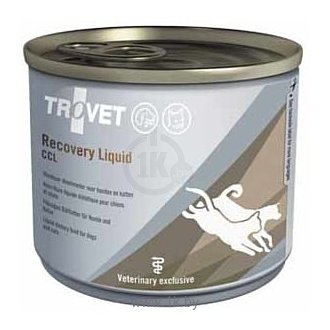 Фотографии TROVET (0.2 кг) 1 шт. Recovery Liquid CCL canned cat&dog
