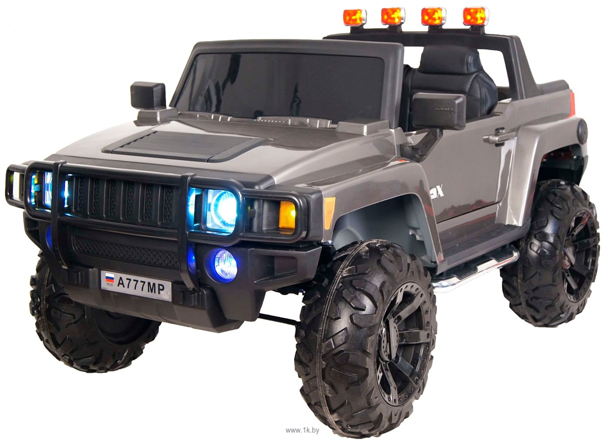 Фотографии RiverToys Hummer A777MP (серебристый)