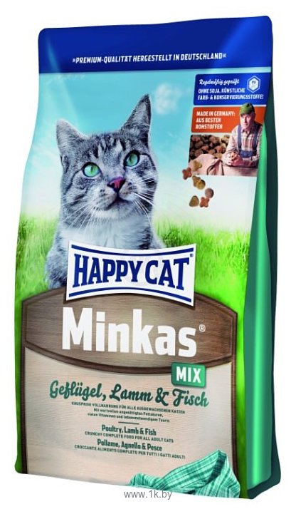 Фотографии Happy Cat (10 кг) Minkas Mix