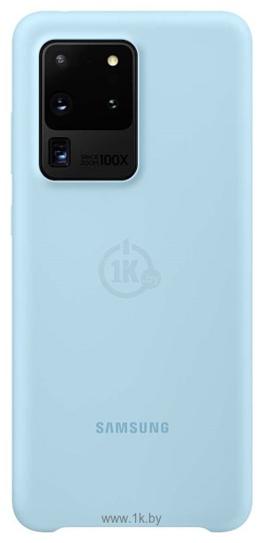Фотографии Samsung Silicone Cover для Galaxy S20 Ultra (голубой)