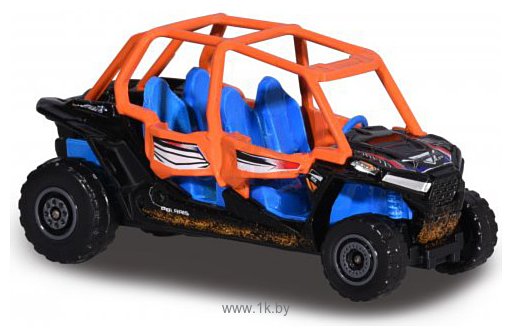 Фотографии Majorette Explorer 212057601 Polaris RZR (синий/оранжевый)