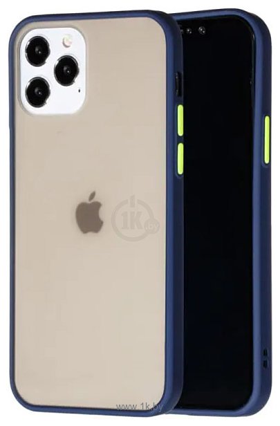 Фотографии Case Acrylic для Apple iPhone 12 Pro Max (синий)