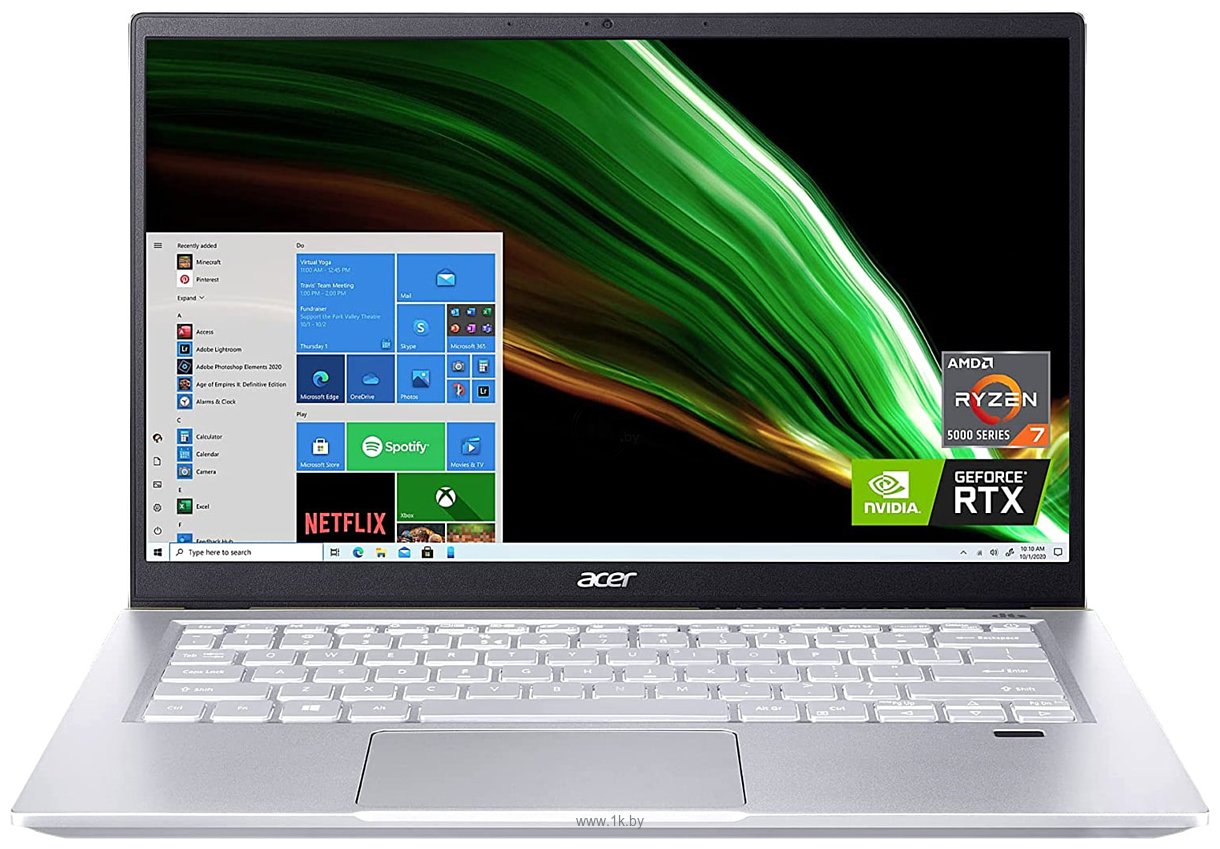 Фотографии Acer Swift X SFX14-41G-R2EU (NX.AC2ER.002)