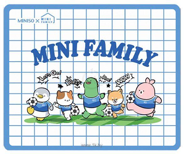 Фотографии Miniso Mini Family Sports Square (синий)