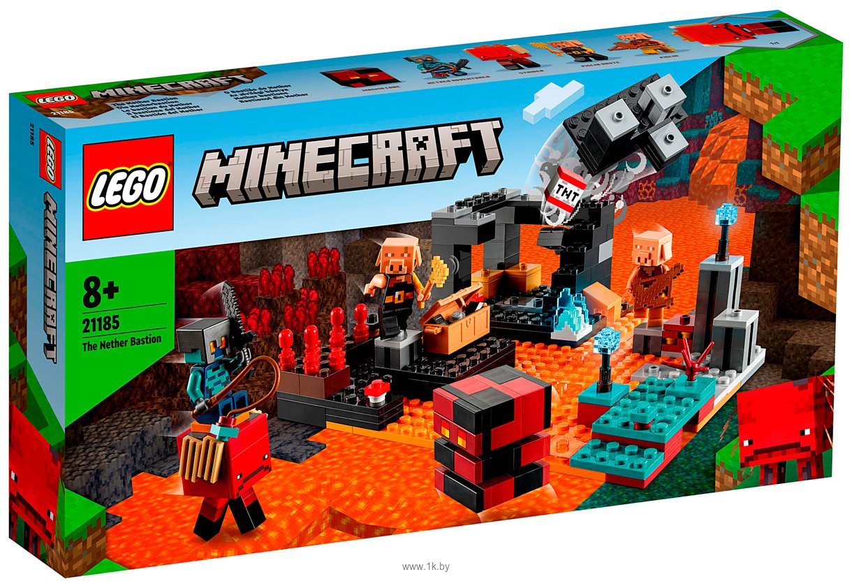Фотографии LEGO Minecraft 21185 Бастион Нижнего мира