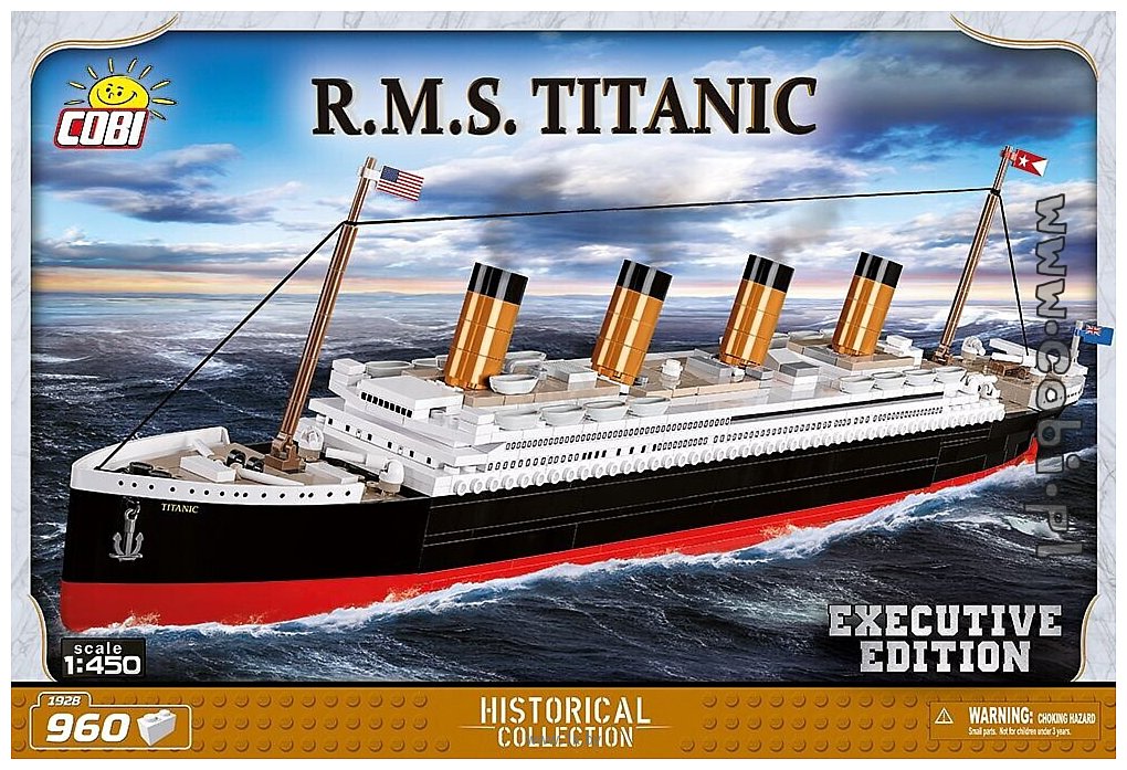 Фотографии Cobi Historical Collection Executive Edition 1928 RMS Titanic
