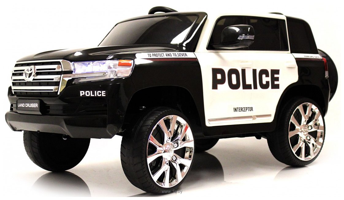 Фотографии RiverToys Toyota Land Cruiser 200 JJ2022 (полицейский белый)