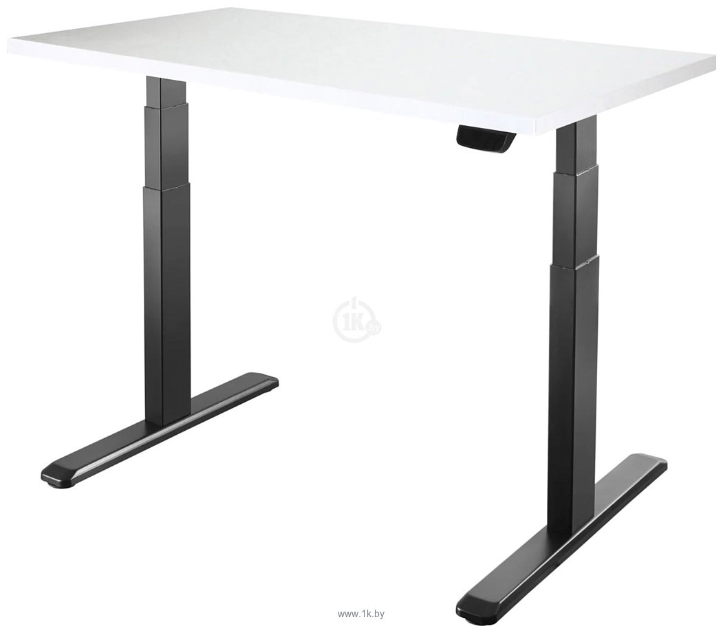 Фотографии ErgoSmart Ergo Desk Prime 1360x800x36 мм (альпийский белый/черный)