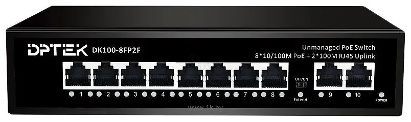 Фотографии DPTEK DK100-8FP2F-W