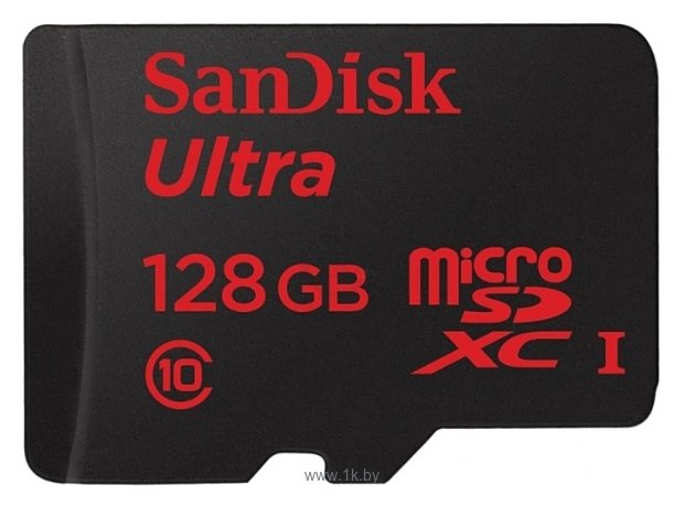 Фотографии Sandisk Ultra microSDXC Class 10 UHS-I 30MB/s 128GB + SD adapter