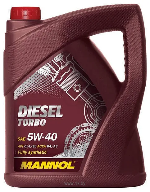 Фотографии Mannol DIESEL TURBO 5W-40 5л
