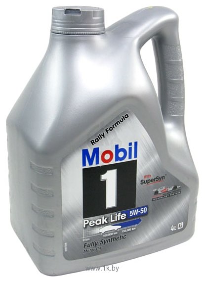 Фотографии Mobil Peak Life 5W-50 4л