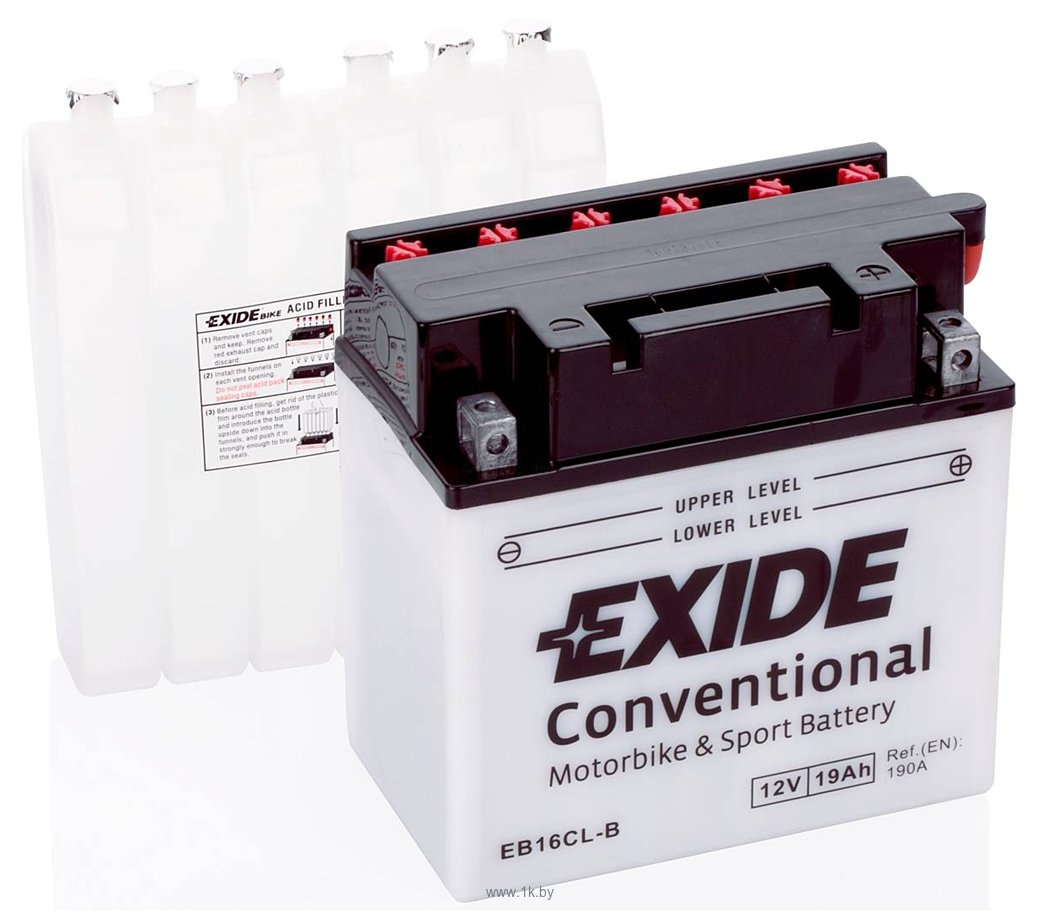 Фотографии Exide EB16CL-B (19Ah)